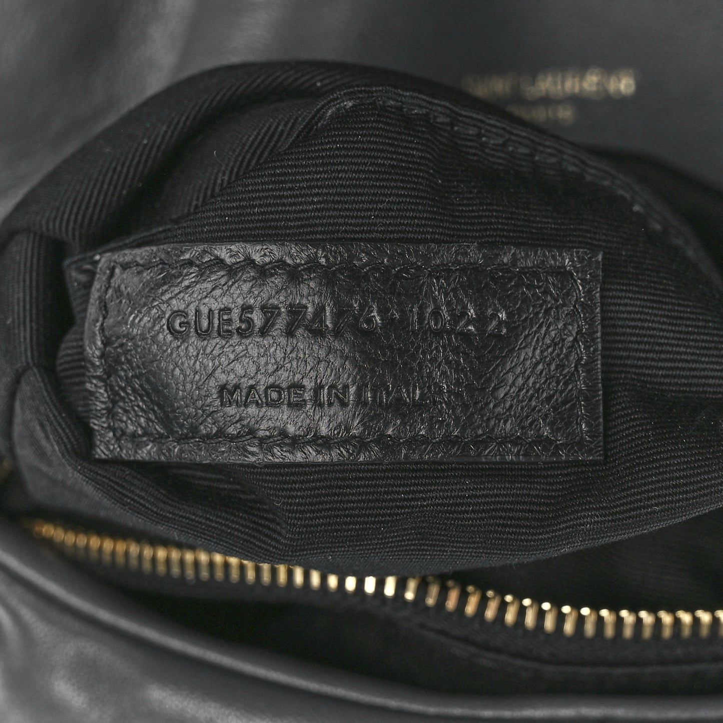 Lambskin Quilted Small Loulou Puffer Monogram Chain Satchel Storm