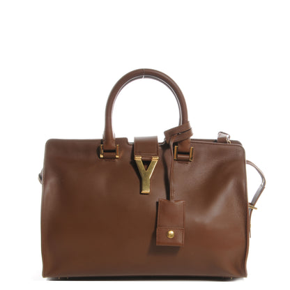 Saint Laurent Leather Small Classic Y Cabas Bag Cognac 1 of 10