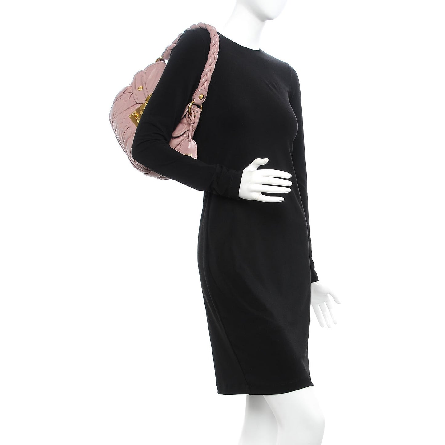 Nappa Matelasse Coffer Hobo Mughetto