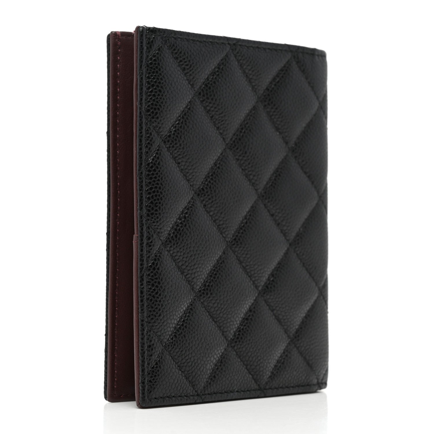 Chanel Caviar Quilted Passport Holder Black 3 of 8