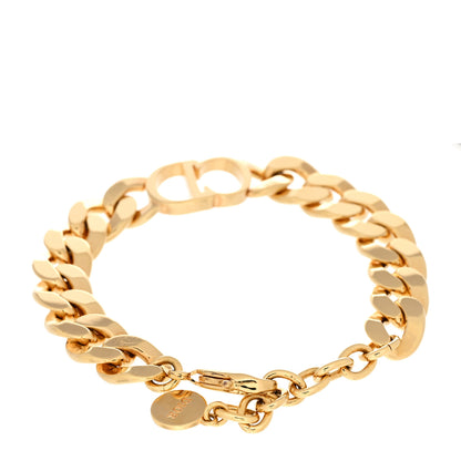 Christian Dior Brass CD Icon Chain Bracelet Gold 2 of 4