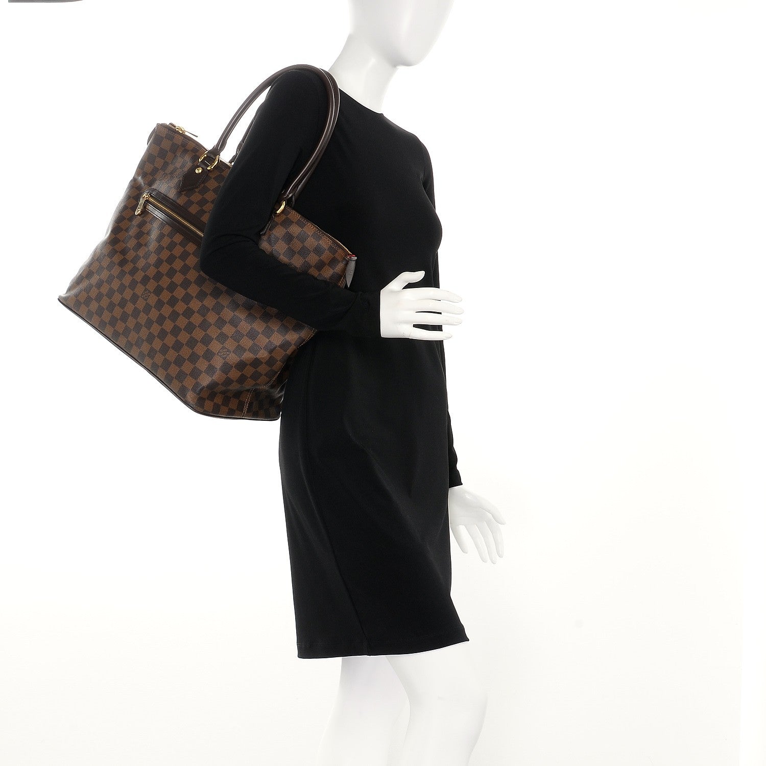 Louis Vuitton Damier Ebene Saleya GM 2 of 7