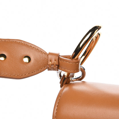 Chloe Calfskin Small C Double Carry Autumnal Brown 10 of 11