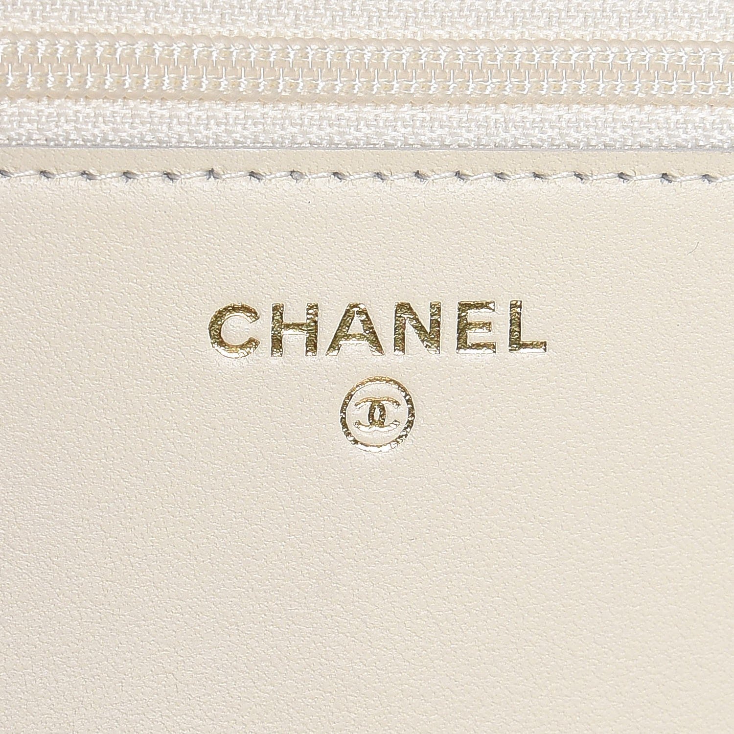 Chanel Caviar Quilted Boy Wallet On Chain WOC White 6 of 9