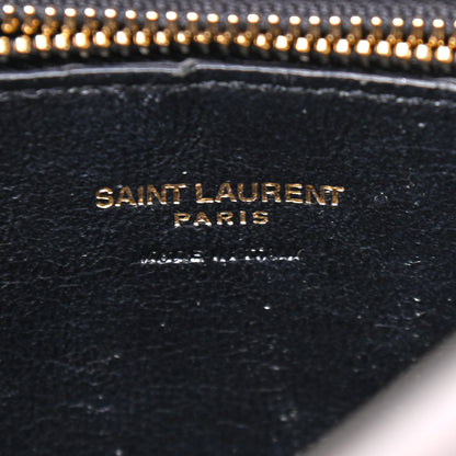 Saint Laurent Calfskin Small Monogram Cabas Fog 5 of 7
