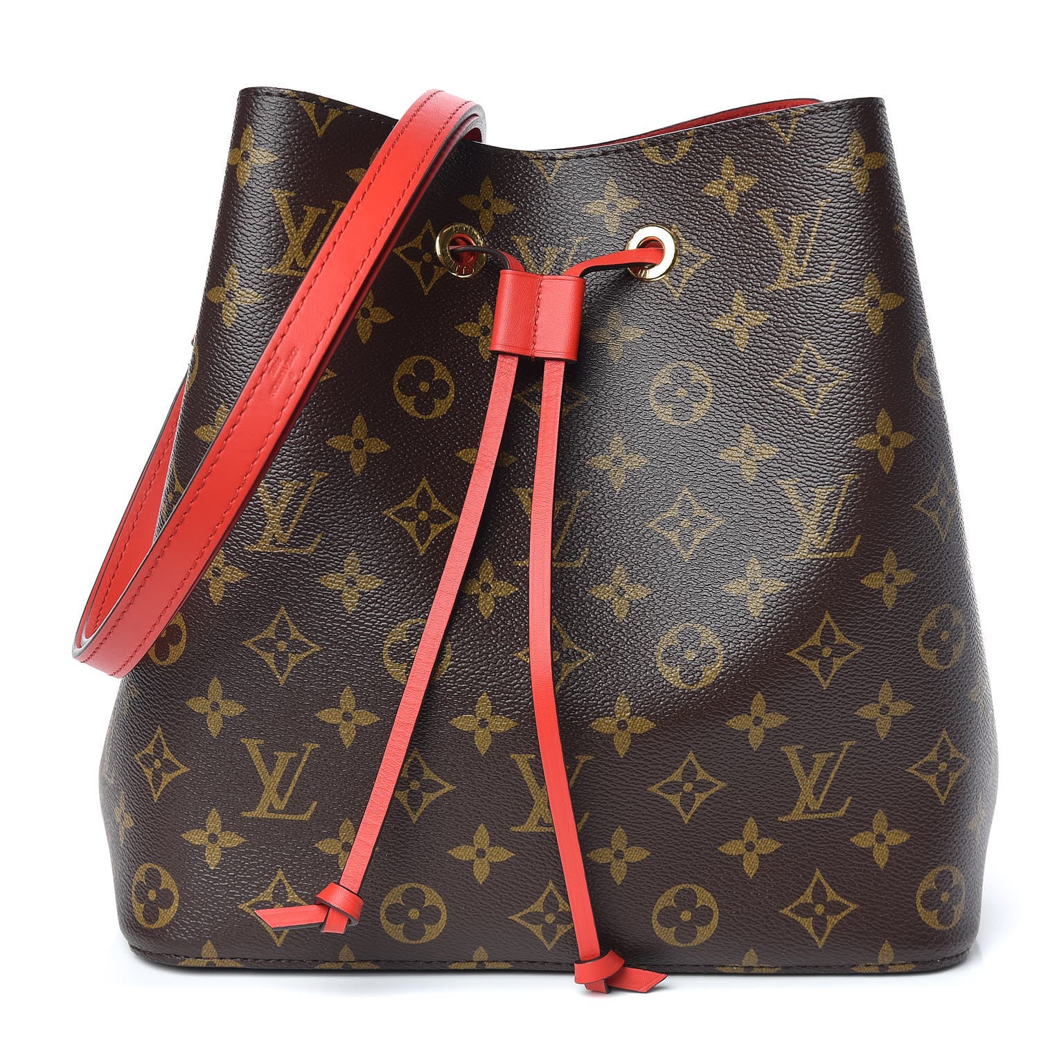 Louis Vuitton Monogram Neonoe MM Coquelicot 1 of 8