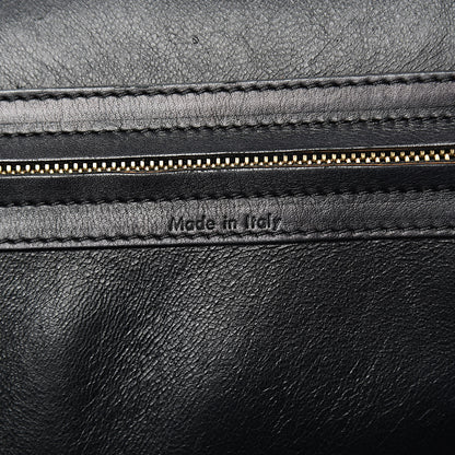 Celine Suede Medium Phantom Luggage Black 7 of 9