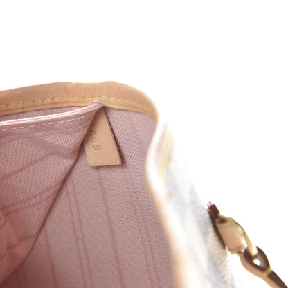Louis Vuitton Damier Azur Neo Neverfull GM Rose Ballerine 9 of 11