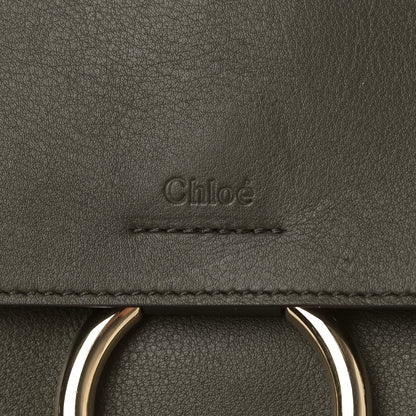 Chloe Calfskin Small Faye Day Shoulder Bag Deep Forest 10 of 10