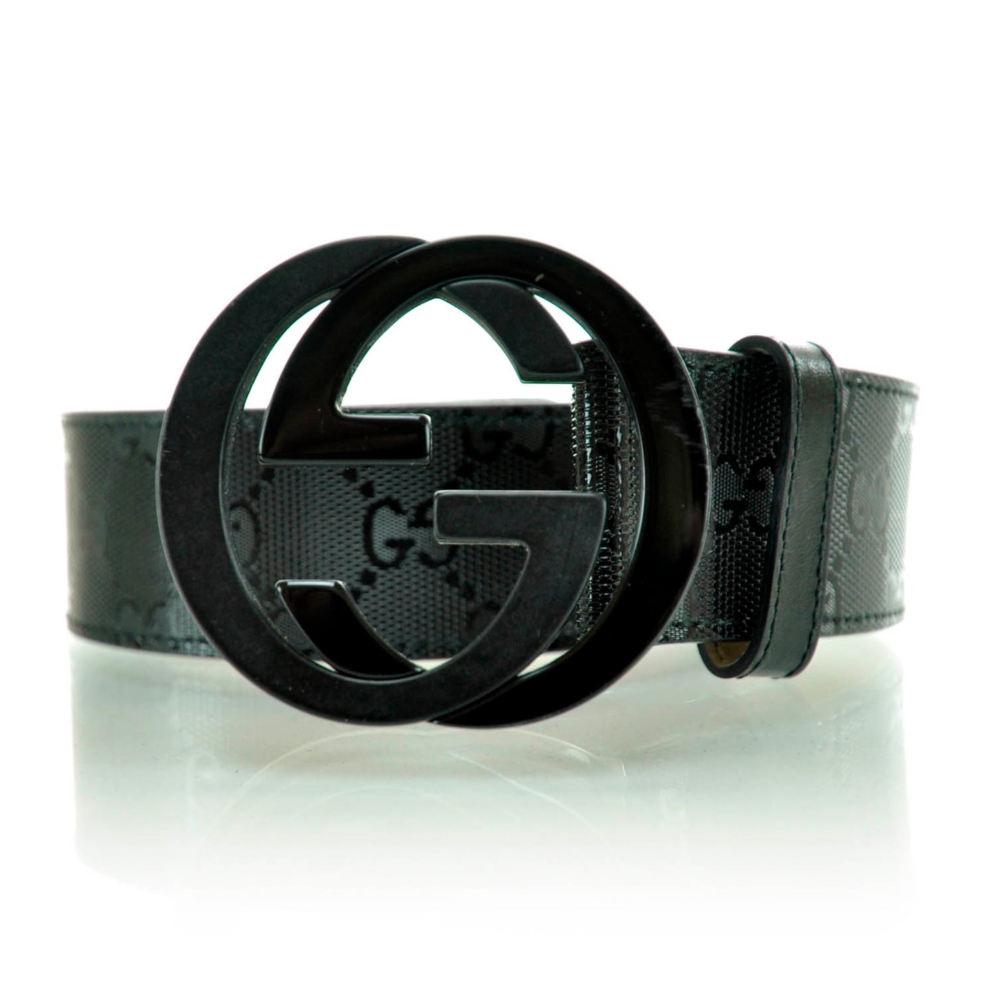 Imprime Monogram GG Belt 100 40 Black