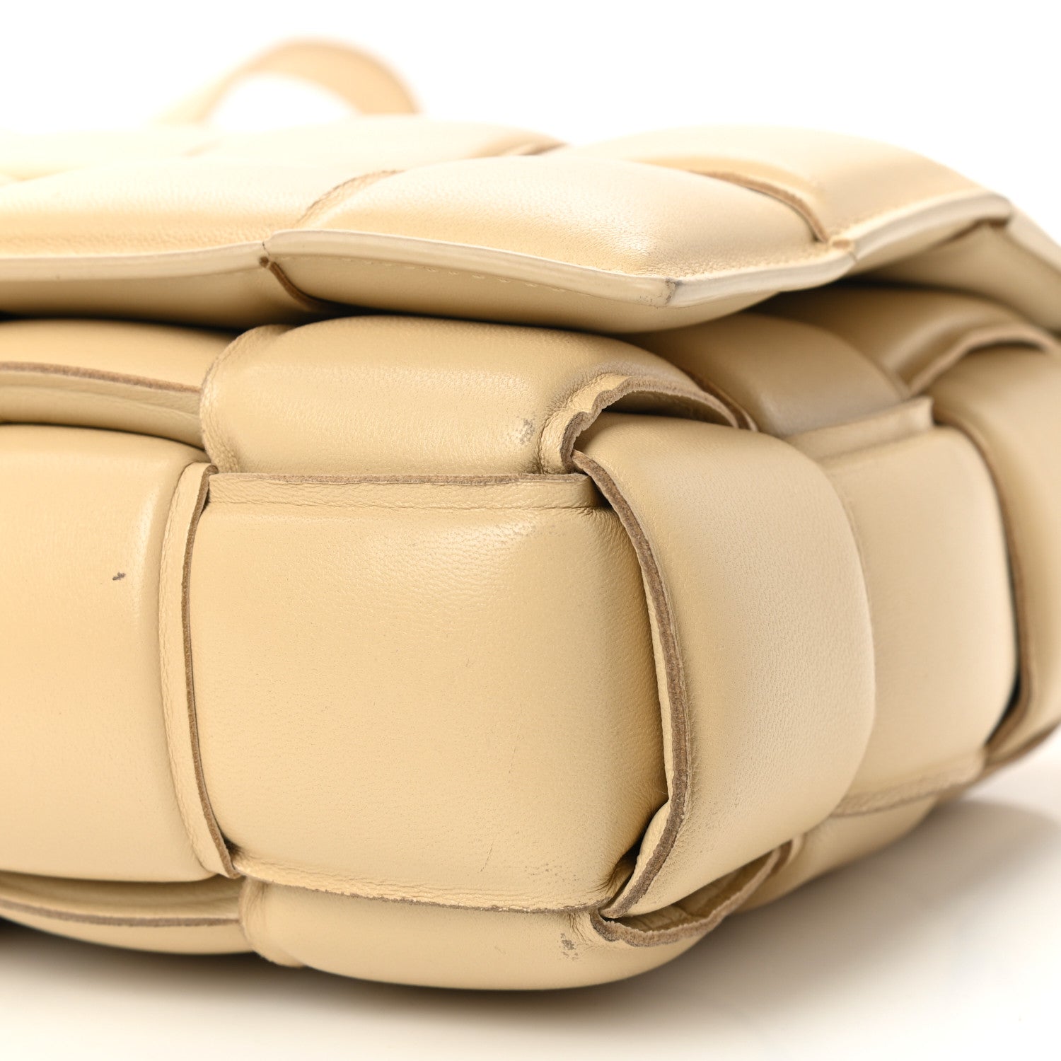 Bottega Veneta Nappa Maxi Intreccio Padded Cassette Crossbody Bag Porridge 9 of 14