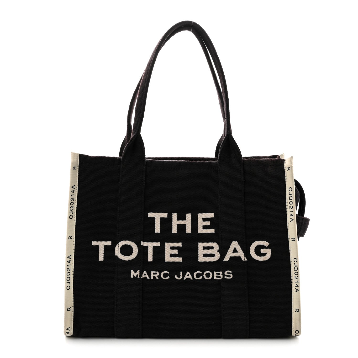 Marc Jacobs Jacquard Large The Traveler Tote Bag Black 1 of 12