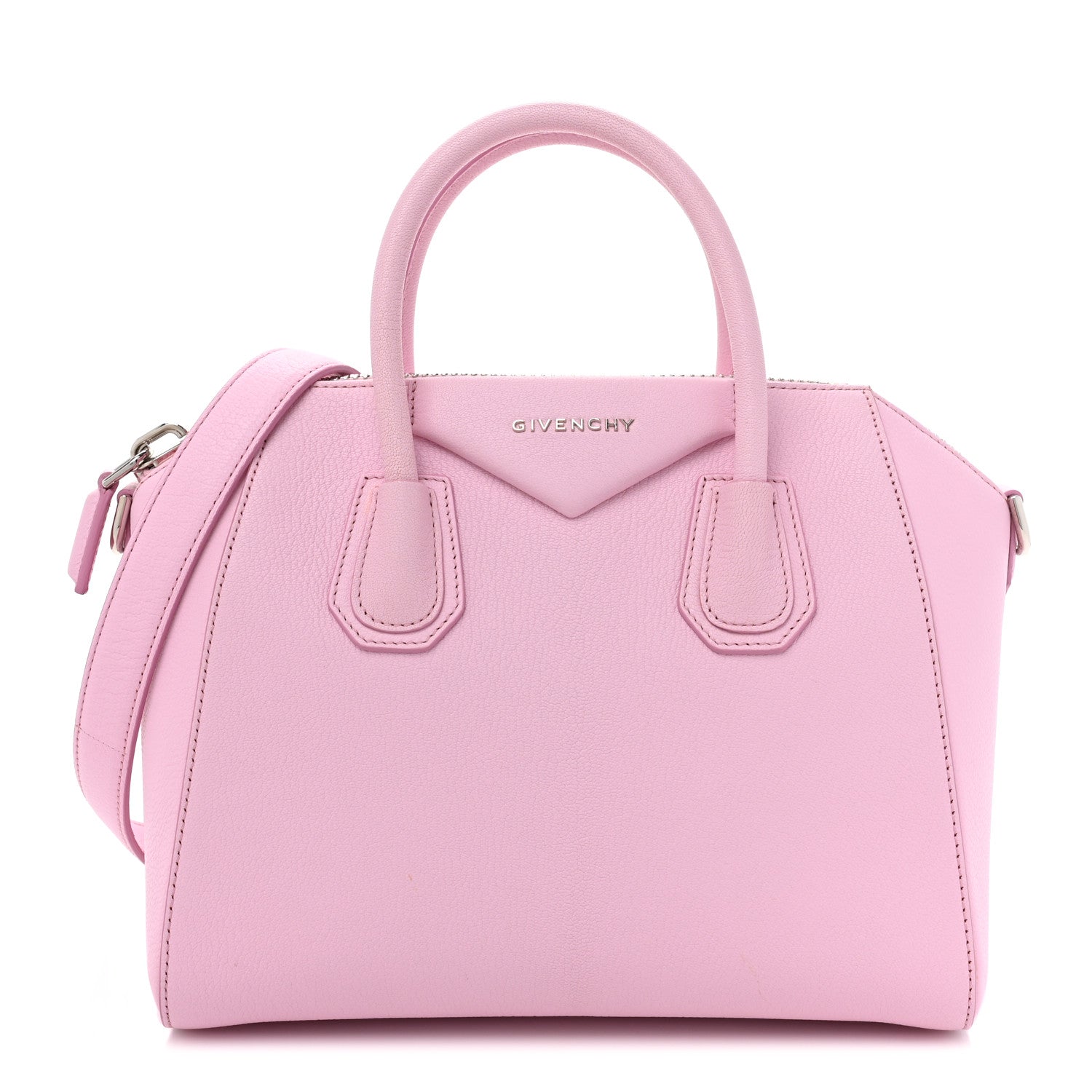 Givenchy Sugar Goatskin Small Antigona Bright Pink 1 of 9