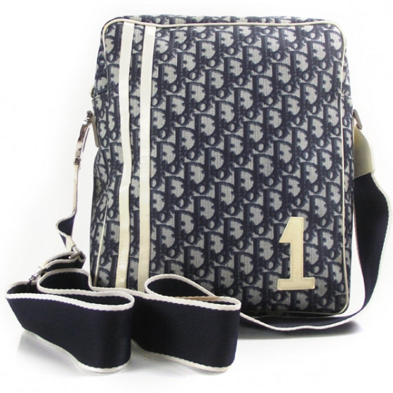 Monogram Trotter Messenger Bag Navy