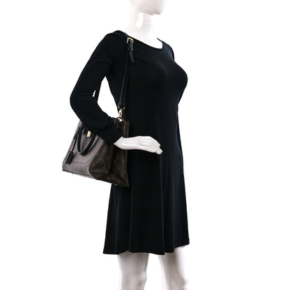 Louis Vuitton Monogram Flower Tote Black 2 of 9