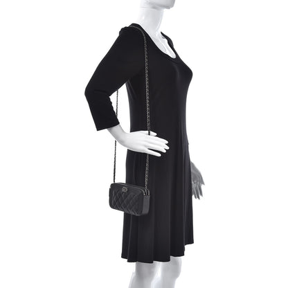 Chanel Caviar Quilted Small Boy Clutch With Chain Black 2 of 11