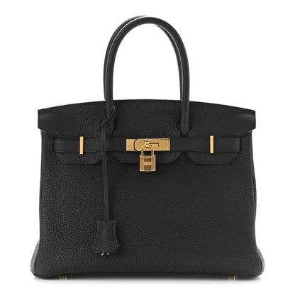 Hermes Togo Birkin 30 Black 1 of 34
