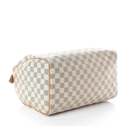 Louis Vuitton Damier Azur Speedy 30 3 of 9