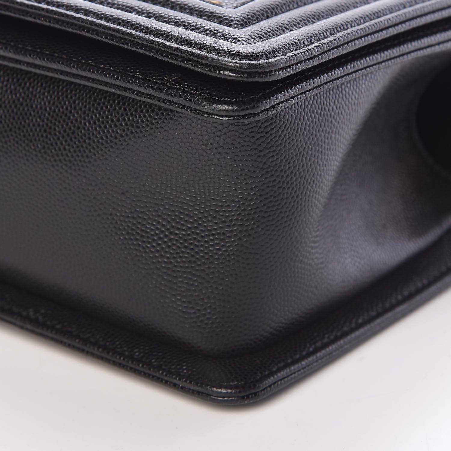 Chanel Caviar Quilted Medium Boy Flap Black 9 of 10