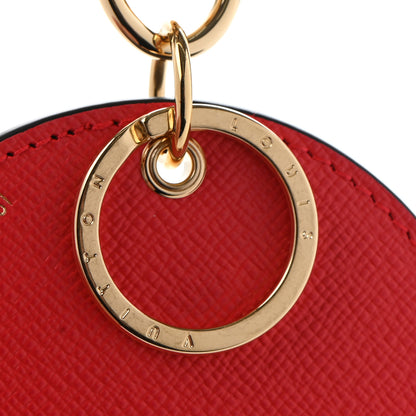 Louis Vuitton Monogram 2021 Christmas Animation London Bag Charm Key Ring Red 6 of 6