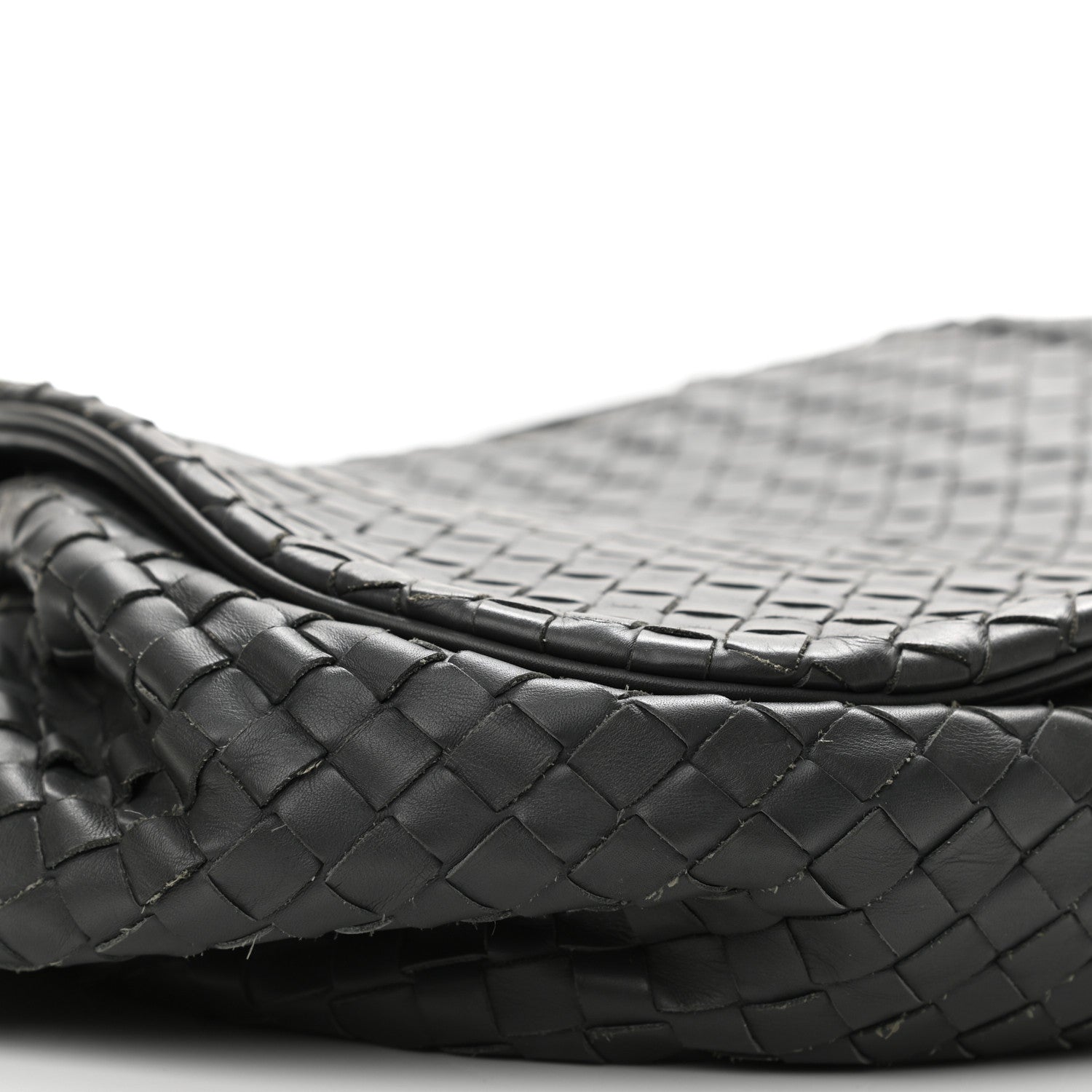 Bottega Veneta Nappa Intrecciato Message Bag Grey 9 of 11