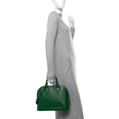 Louis Vuitton Epi Alma PM Menthe 2 of 9