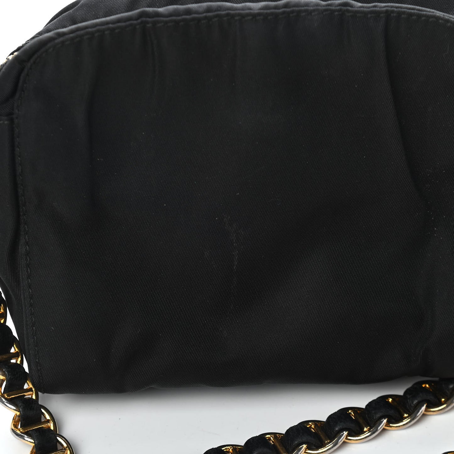 Tessuto Nylon Mini Camera Crossbody Black