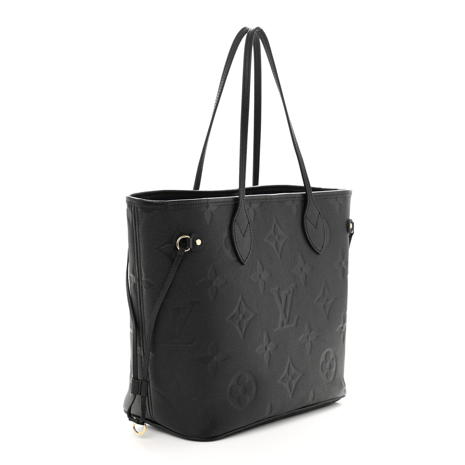 Louis Vuitton Empreinte Monogram Giant Neverfull MM Black 4 of 10