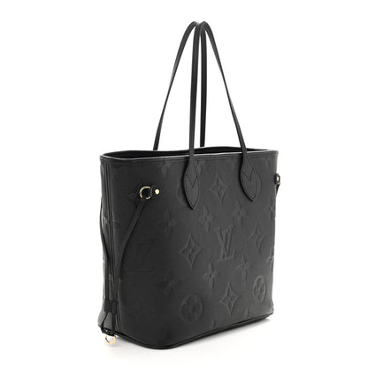 Louis Vuitton Empreinte Monogram Giant Neverfull MM Black 4 of 10