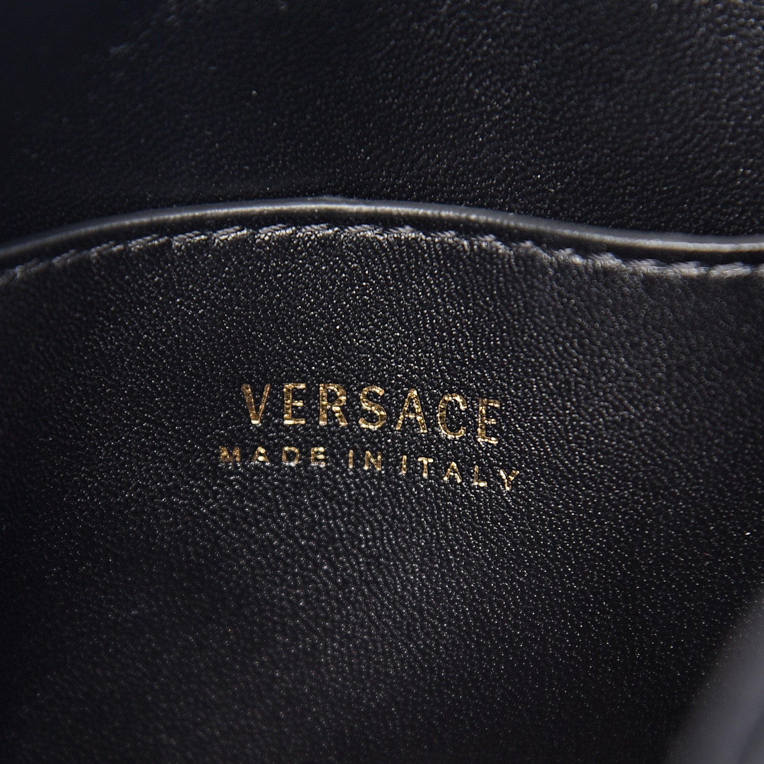 Versace Vitello Virtus Camera Bag Black 5 of 8
