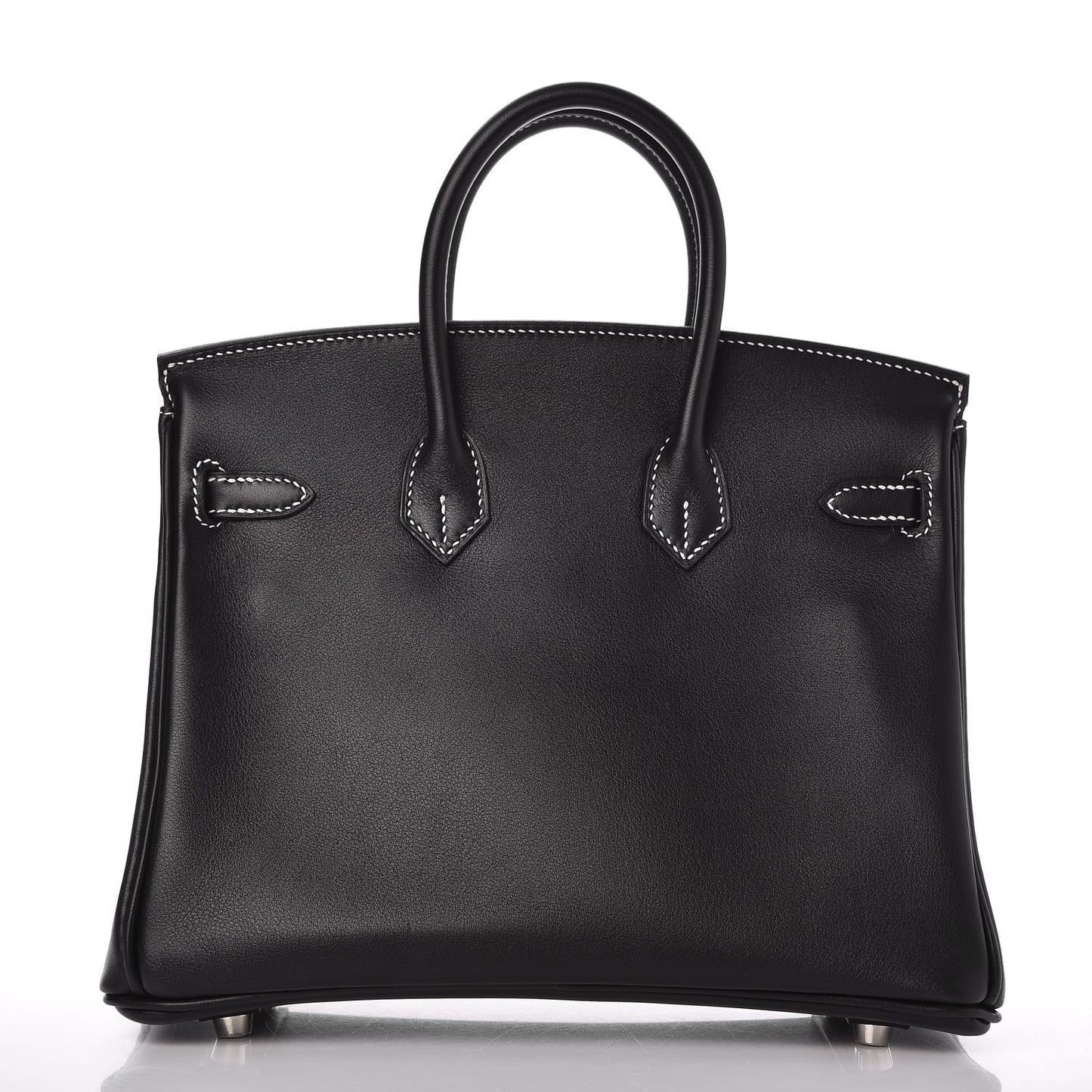 Swift Horseshoe Birkin 25 Black White