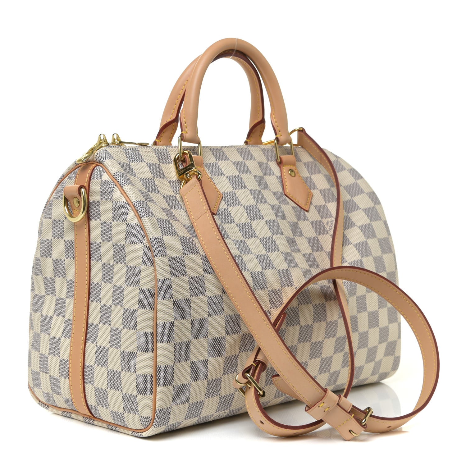 Louis Vuitton Damier Azur Speedy Bandouliere 30 3 of 11