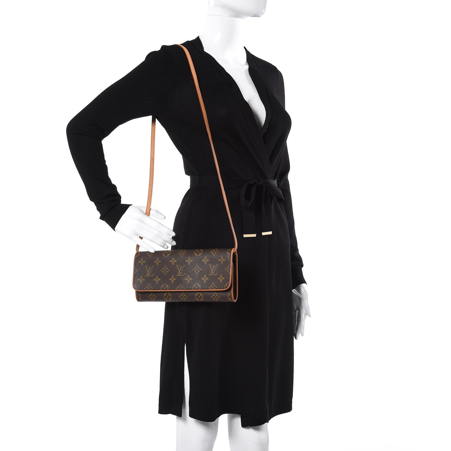 Louis Vuitton Monogram Pochette Twin GM 2 of 7
