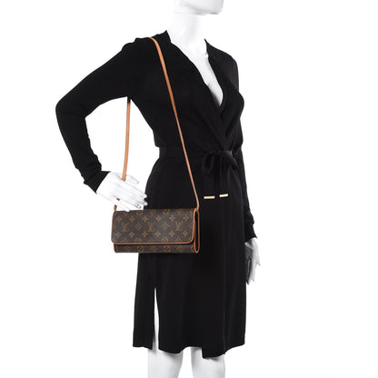 Louis Vuitton Monogram Pochette Twin GM 2 of 7