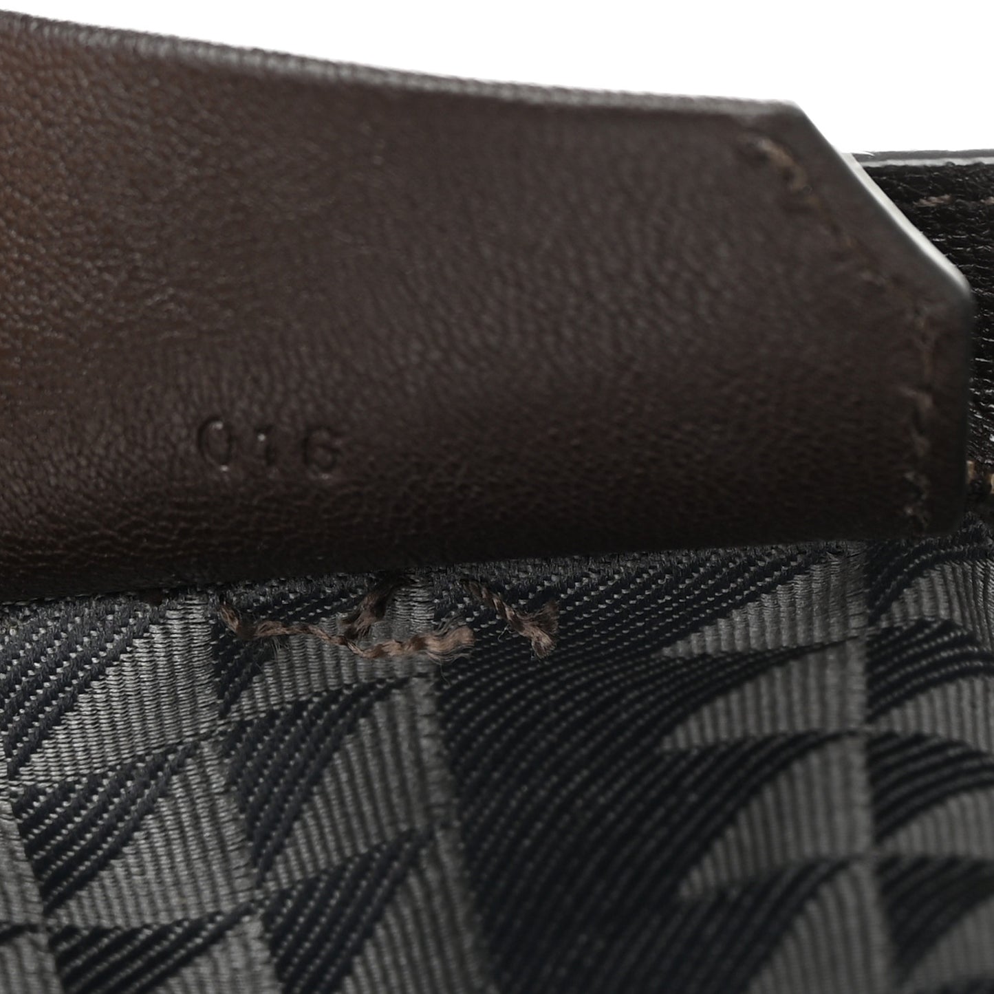 Lambskin Fringe Medium PS1 Satchel Dark Chocolate