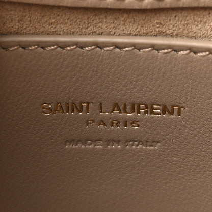 Saint Laurent Vegetable Le 5 A 7 Mini Hobo Dark Beige 7 of 10