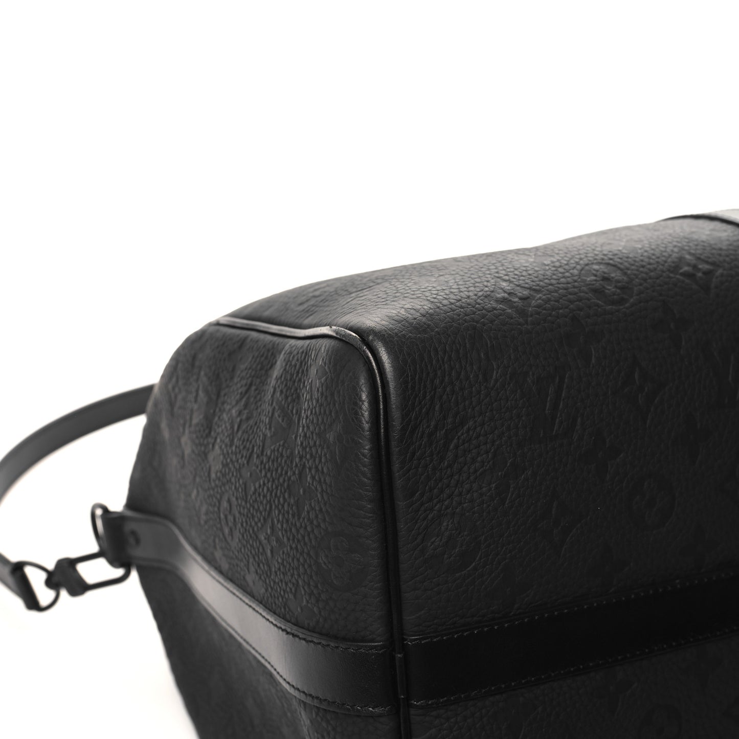Taurillon Monogram Keepall Bandouliere 50 Black