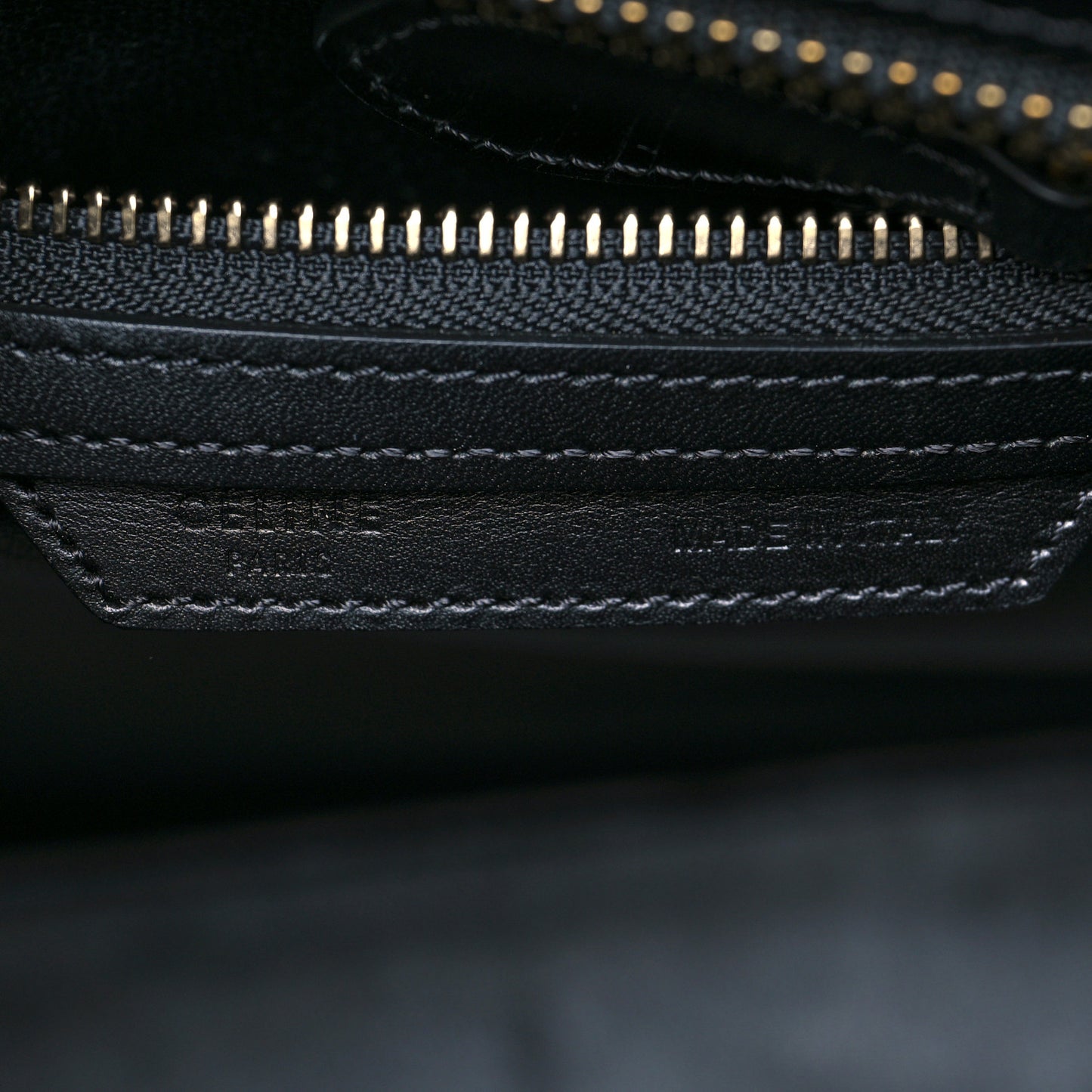 Baby Grained Calfskin Nubuck Micro Tri-Color Luggage Olive