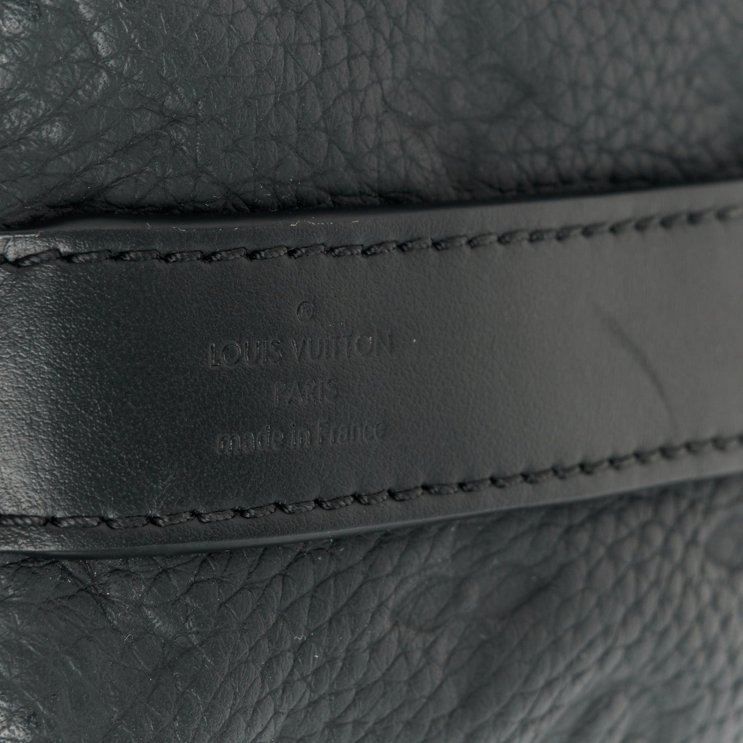 Monogram Taurillon Keepall Bandouliere 25 Black