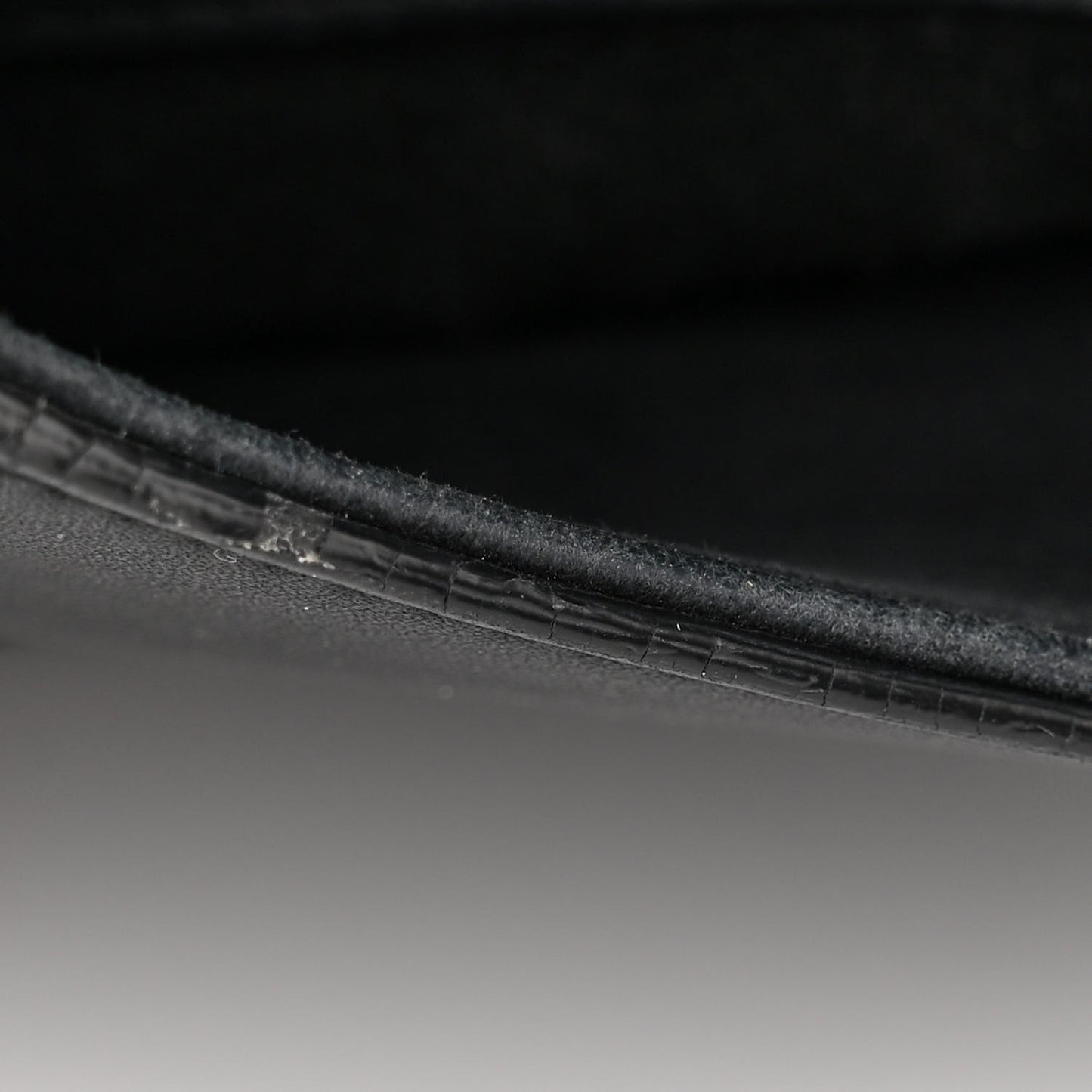 Ultra Matte Calfskin Saddle Bag Black