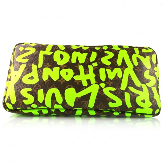 Monogram Graffiti Neverfull GM Green