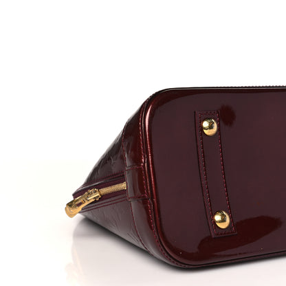 Louis Vuitton Vernis Alma PM Rouge Fauviste 7 of 8