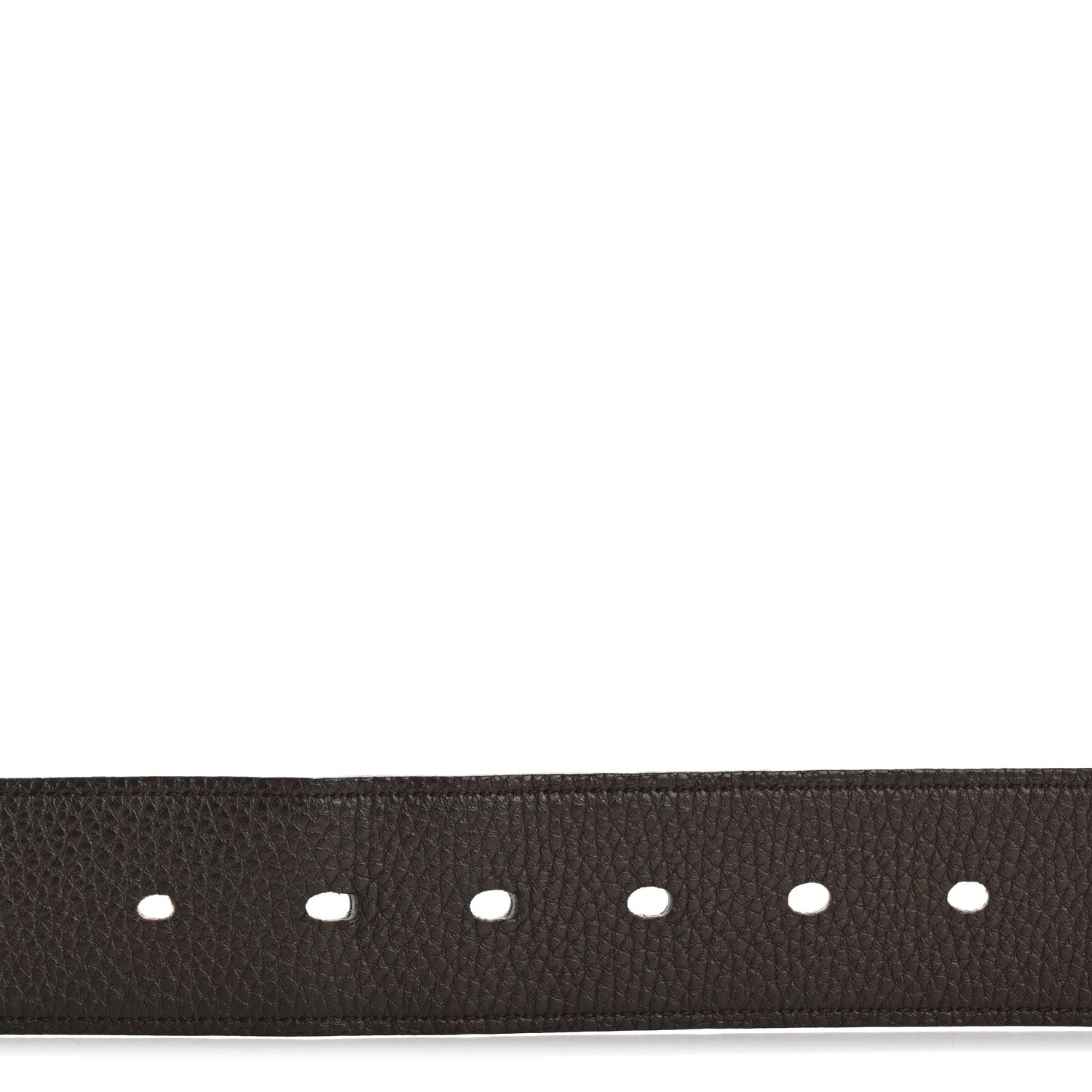 Hermes Box Togo Nathan 40 Belt 105 42 Brown 4 of 9