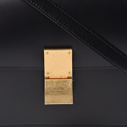 Celine Box Calfskin Medium Classic Box Flap Bag Black 10 of 11
