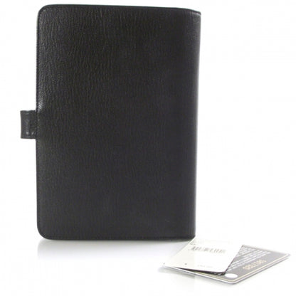 Chanel Leahter Small AGENDA Planner Black 2 of 9