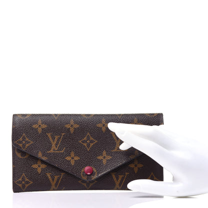 Louis Vuitton Monogram Josephine Wallet Fuchsia 2 of 10