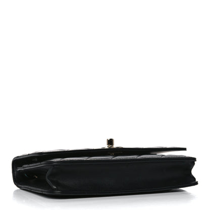 Chanel Lambskin Quilted Trendy CC Wallet On Chain WOC Black 4 of 15