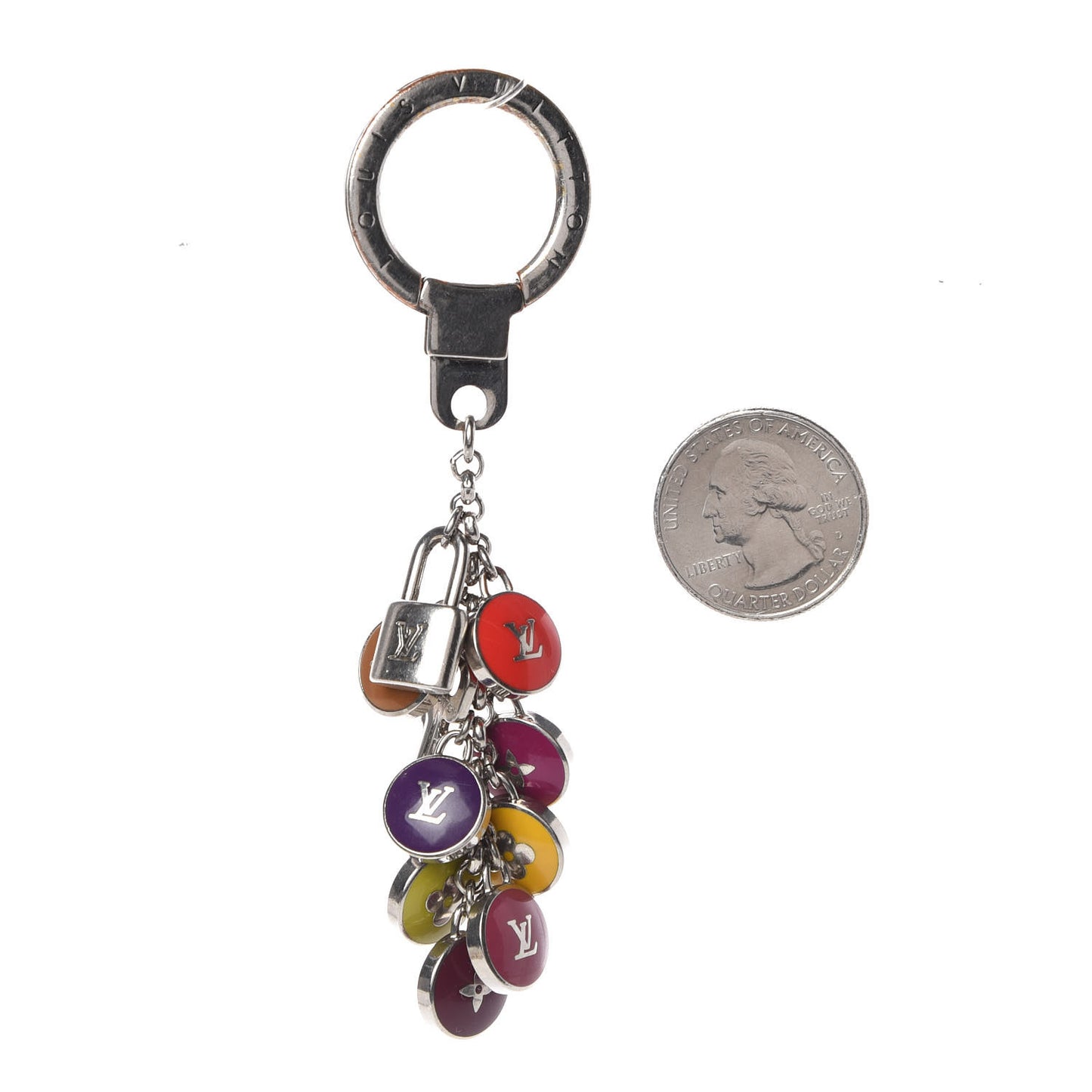 Pastilles Key Chain Bag Charm Multicolor