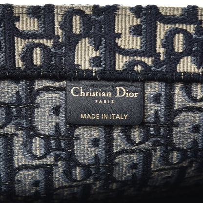 Christian Dior Oblique Book Tote Blue Multicolor 6 of 8
