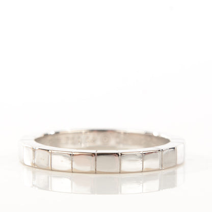 Cartier 18K White Gold Lanieres Ring 59 8.75 3 of 5